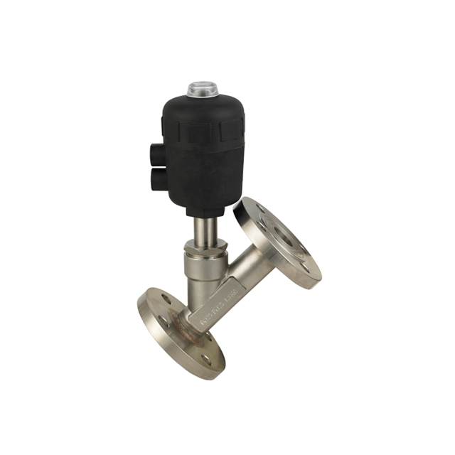 Pneumatic Flanged Angle Seat Valve