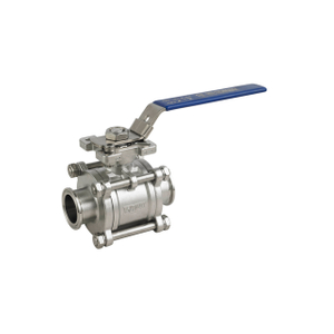 Manual Three-piece Clamped Ball Valve