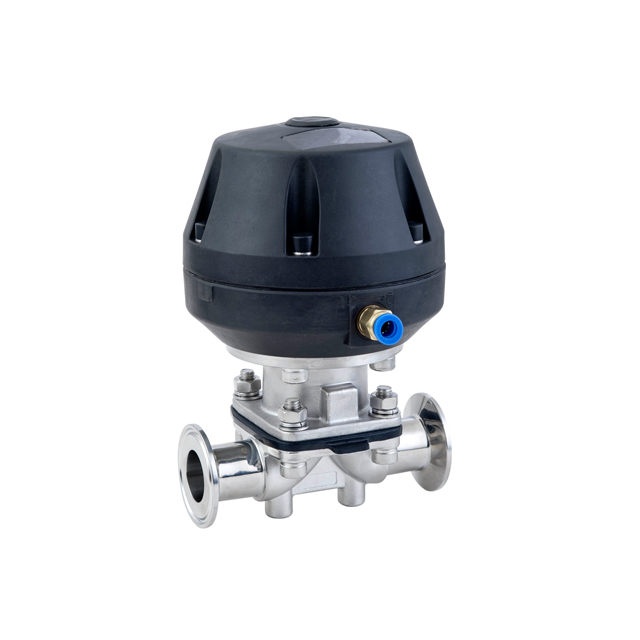 Pneumatic Clamp Diaphragm Valve with Plastic Actuator