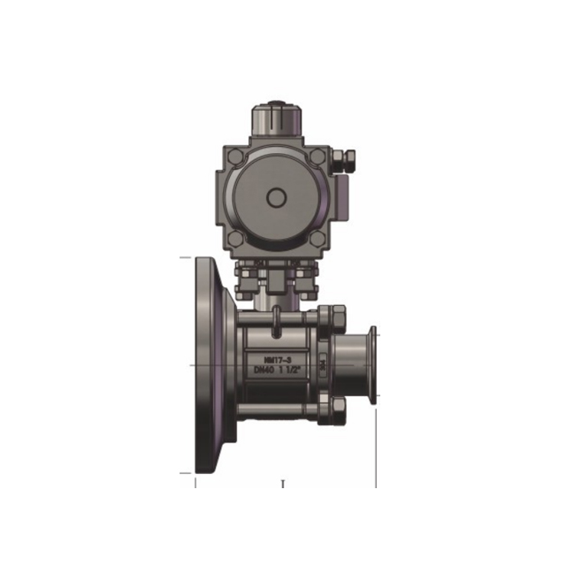Pneumatic Tank bottom ball valve(Q01.4)