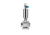 Pneumatic 3-pcs Clamped Ball Valve（stainless steel actuator）