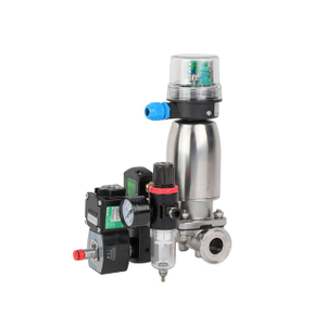 Stainless steel pneumatic diaphragm valve with explosion-proof returner