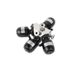 Plastic pnuematic multi-channel diaphragm valve