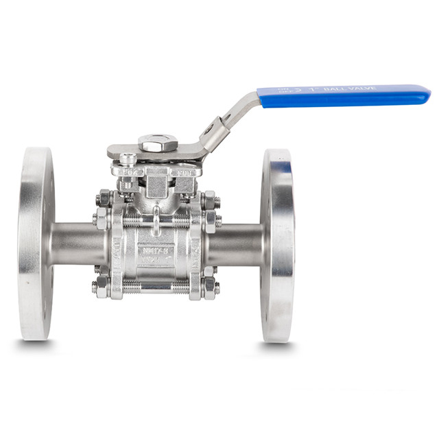 Manual Three-piece Flange Ball Valve 