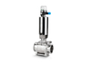Pneumatic 3-pcs Clamped Ball Valve（stainless steel actuator）